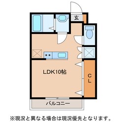 ウィステリアⅢの物件間取画像